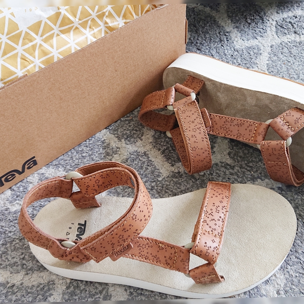 Teva x Free People Midform Leather Sandal - Picture 6 of 7